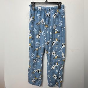 Disney Frozen Olaf pajama pants
